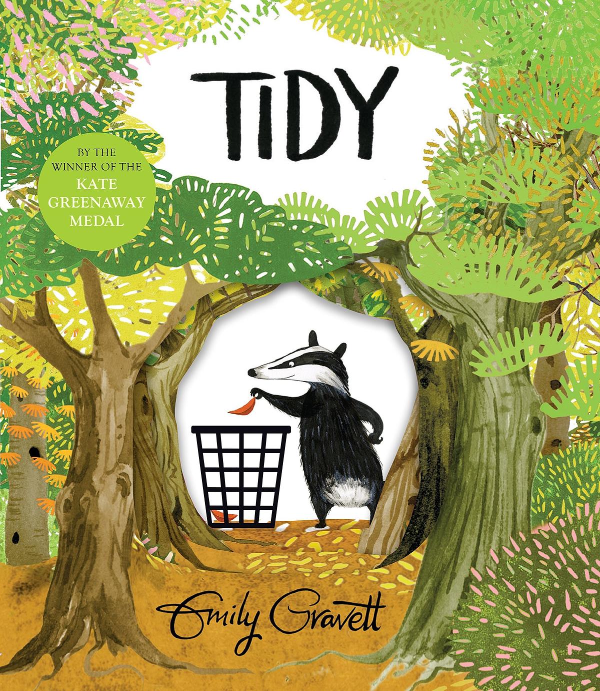 Tidy by Emily Gravett book cover